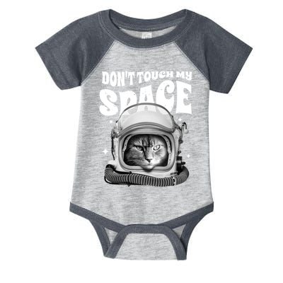 Don't Touch My Space Cat Infant Baby Jersey Bodysuit