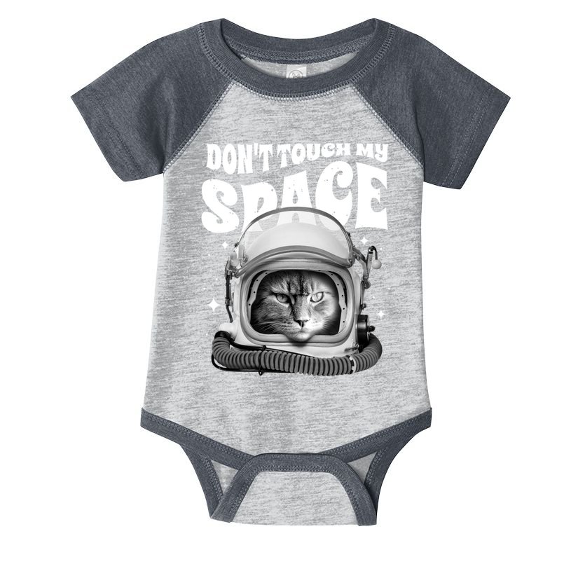 Don't Touch My Space Cat Infant Baby Jersey Bodysuit