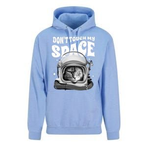 Don't Touch My Space Cat Unisex Surf Hoodie