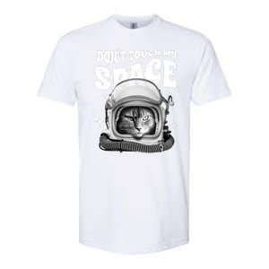 Don't Touch My Space Cat Softstyle CVC T-Shirt