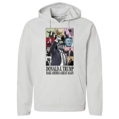 Donald Trump Make America Great Again Performance Fleece Hoodie