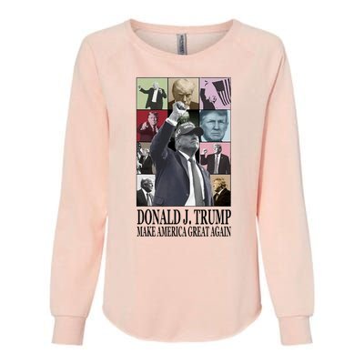 Donald Trump Make America Great Again Womens California Wash Sweatshirt