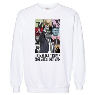 Donald Trump Make America Great Again Garment-Dyed Sweatshirt