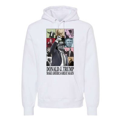 Donald Trump Make America Great Again Premium Hoodie