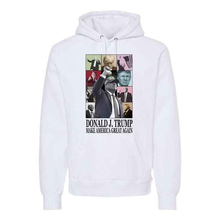 Donald Trump Make America Great Again Premium Hoodie