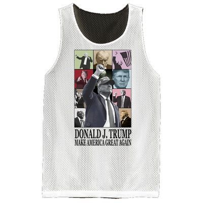 Donald Trump Make America Great Again Mesh Reversible Basketball Jersey Tank