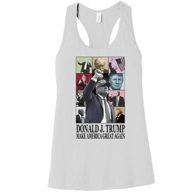 Donald Trump Make America Great Again Women's Racerback Tank