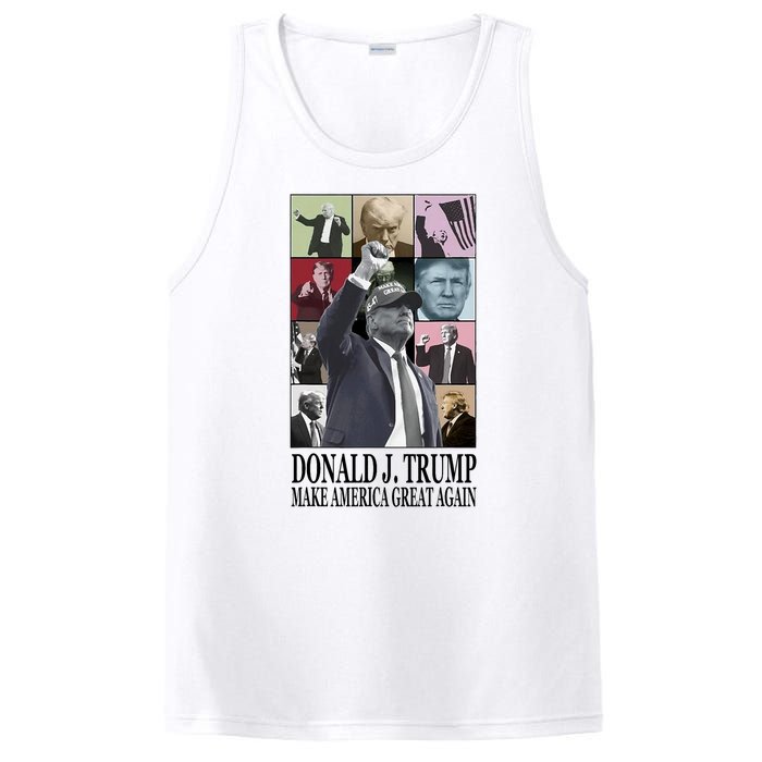 Donald Trump Make America Great Again PosiCharge Competitor Tank