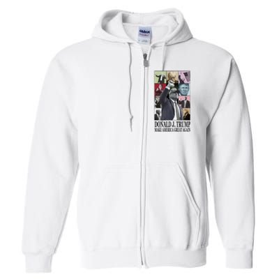 Donald Trump Make America Great Again Full Zip Hoodie