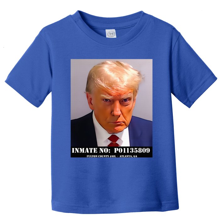 Donald Trump Mug Shot Toddler T-Shirt