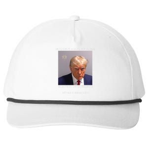 Donald Trump Mug Shot August 24 2024 Election Interference Snapback Five-Panel Rope Hat