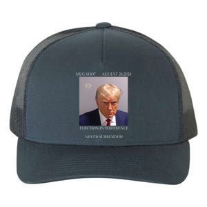 Donald Trump Mug Shot August 24 2024 Election Interference Yupoong Adult 5-Panel Trucker Hat