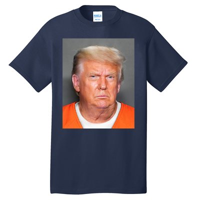 Donald Trump Mug Shot Tall T-Shirt