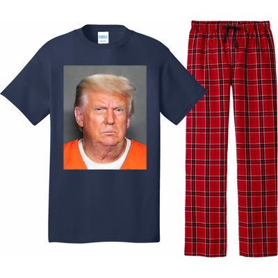 Donald Trump Mug Shot Pajama Set