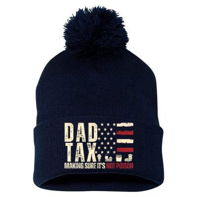 Dad Tax Making Sure Its Not Pom Pom 12in Knit Beanie