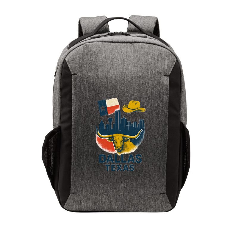 Dallas Texas Modern Collage Vector Backpack