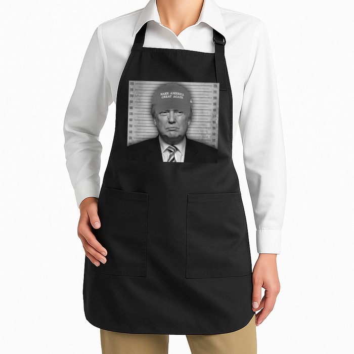 Donald Trump Mugshot Make America Great Again Apron