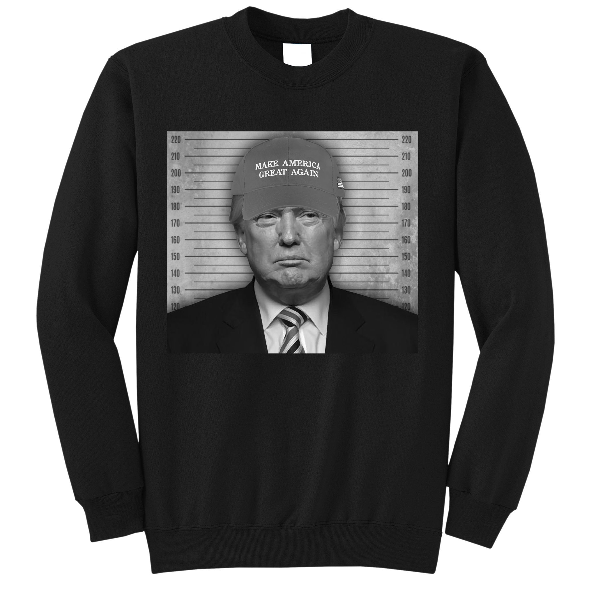 Donald Trump Mugshot Make America Great Again Sweatshirt