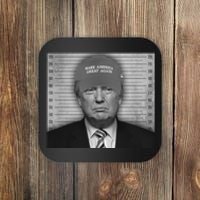 Donald Trump Mugshot Make America Great Again Coaster