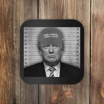 Donald Trump Mugshot Make America Great Again Coaster