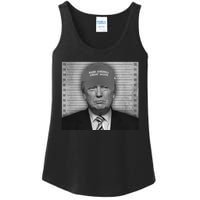 Donald Trump Mugshot Make America Great Again Ladies Essential Tank