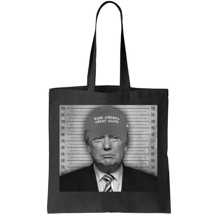 Donald Trump Mugshot Make America Great Again Tote Bag