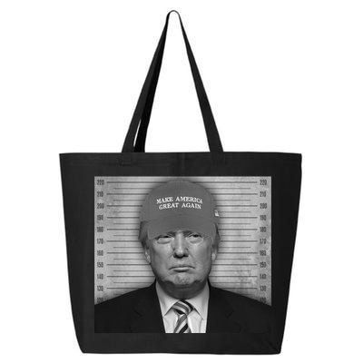 Donald Trump Mugshot Make America Great Again 25L Jumbo Tote