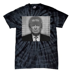 Donald Trump Mugshot Make America Great Again Tie-Dye T-Shirt