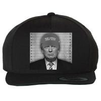 Donald Trump Mugshot Make America Great Again Wool Snapback Cap