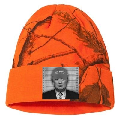 Donald Trump Mugshot Make America Great Again Kati Licensed 12" Camo Beanie