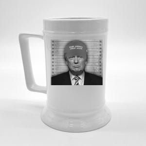 Donald Trump Mugshot Make America Great Again Beer Stein