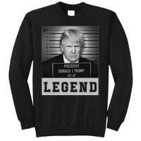 Donald Trump Mug Shot Legend Trump Mugshot 2024 Sweatshirt