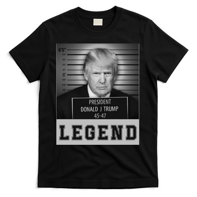 Donald Trump Mug Shot Legend Trump Mugshot 2024 T-Shirt