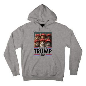 Donald Trump Make Cats Safe Again 2024 Debate Funny 2024 Election Tall Hoodie