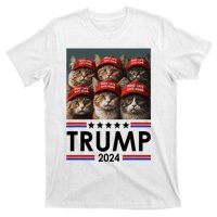 Donald Trump Make Cats Safe Again 2024 Debate Funny 2024 Election T-Shirt