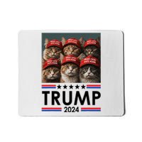 Donald Trump Make Cats Safe Again 2024 Debate Funny 2024 Election Mousepad