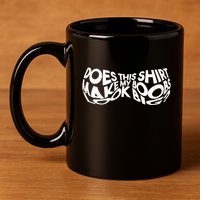 Does This Make My Boobs Look Big Funny Novelty 11oz C Handle Ceramic Mug