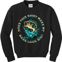 Does This Make My Bass Look Big Kids Sweatshirt