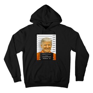 Donald Trump Mugshot Jail Prison Hoodie