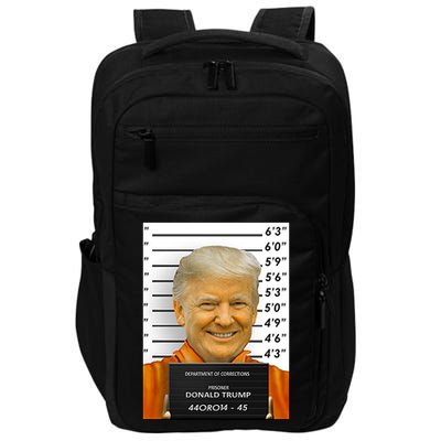Donald Trump Mugshot Jail Prison Impact Tech Backpack
