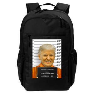 Donald Trump Mugshot Jail Prison Daily Commute Backpack