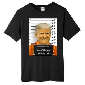 Donald Trump Mugshot Jail Prison Tall Fusion ChromaSoft Performance T-Shirt