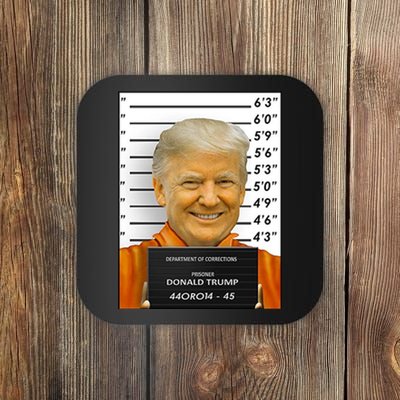 Donald Trump Mugshot Jail Prison Coaster