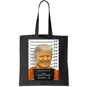 Donald Trump Mugshot Jail Prison Tote Bag