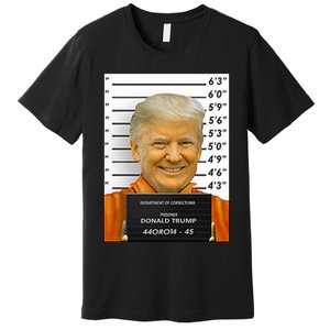 Donald Trump Mugshot Jail Prison Premium T-Shirt