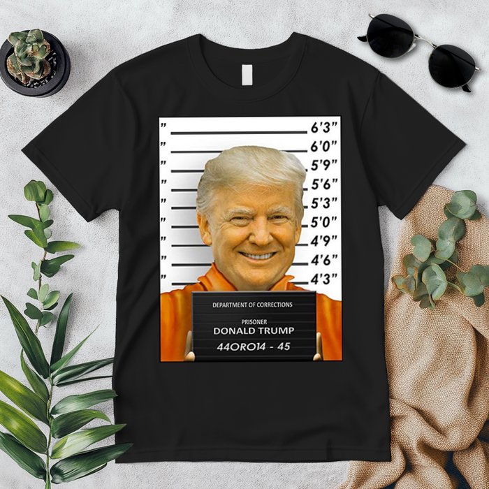 Donald Trump Mugshot Jail Prison Premium T-Shirt
