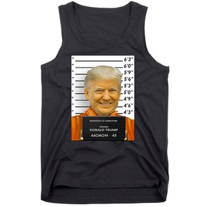 Donald Trump Mugshot Jail Prison Tank Top