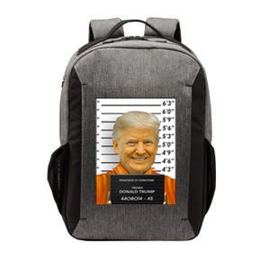 Donald Trump Mugshot Jail Prison Vector Backpack