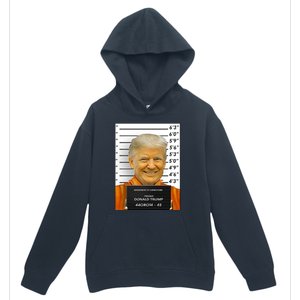 Donald Trump Mugshot Jail Prison Urban Pullover Hoodie