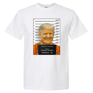 Donald Trump Mugshot Jail Prison Garment-Dyed Heavyweight T-Shirt